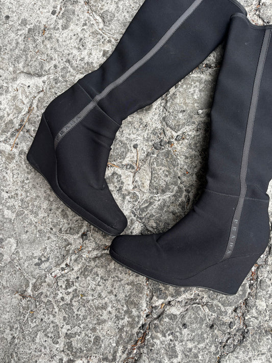 Prada Cup High boots