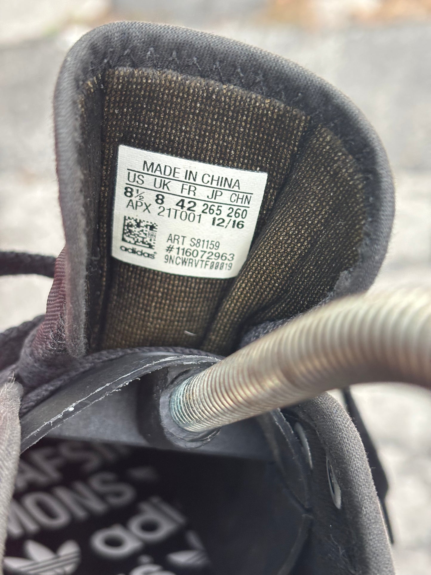 Adidas x Raf Simons Nizza Low - Black