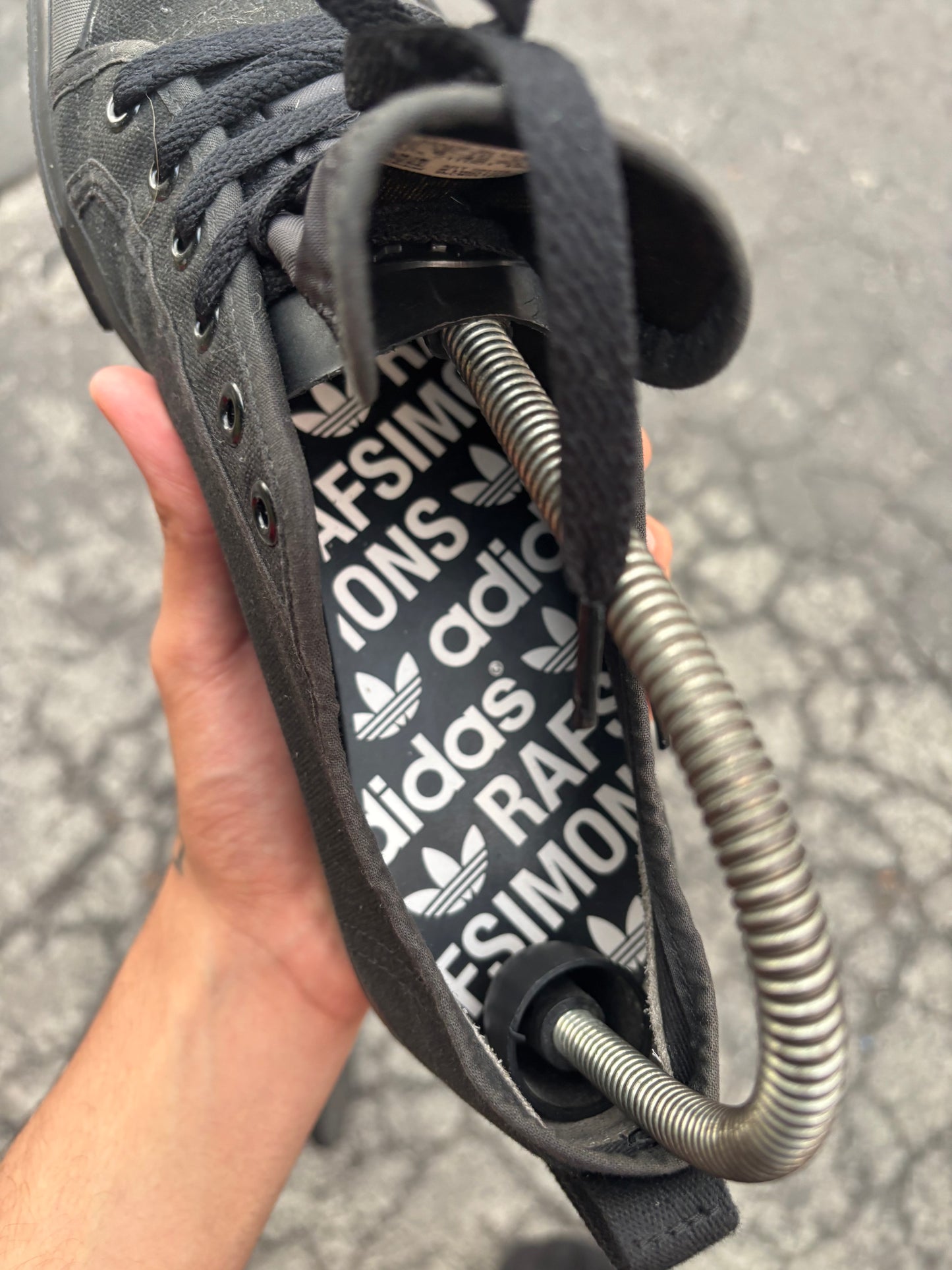 Adidas x Raf Simons Nizza Low - Black