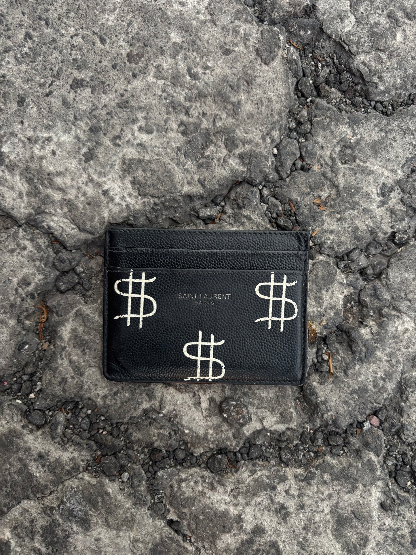 Wallet card saint laurent money