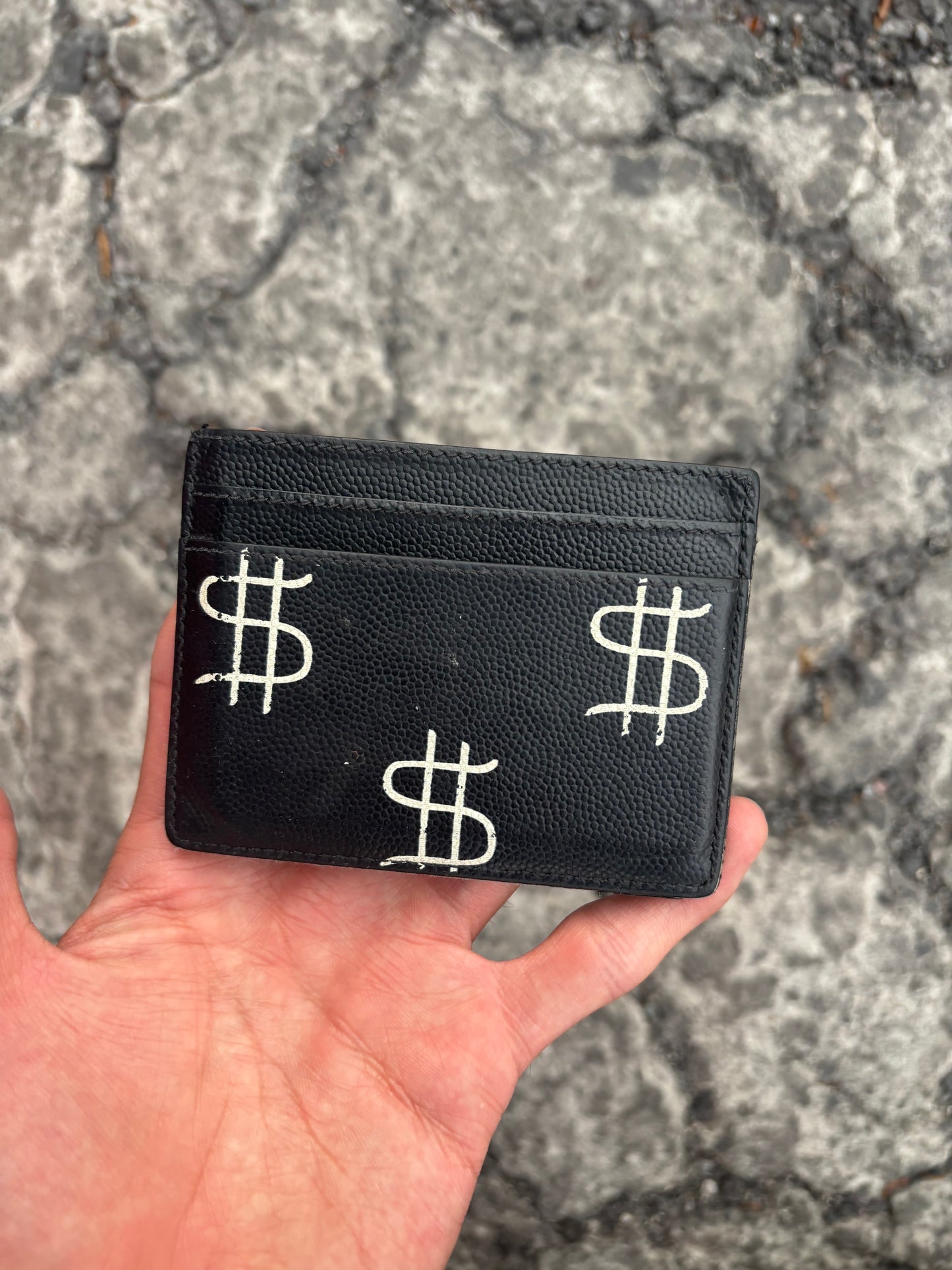 Wallet card saint laurent money