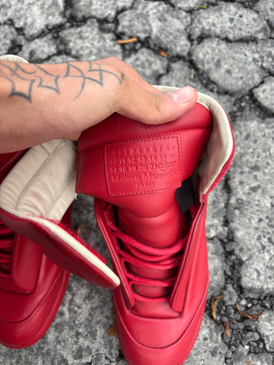 Margiela red GATs Future