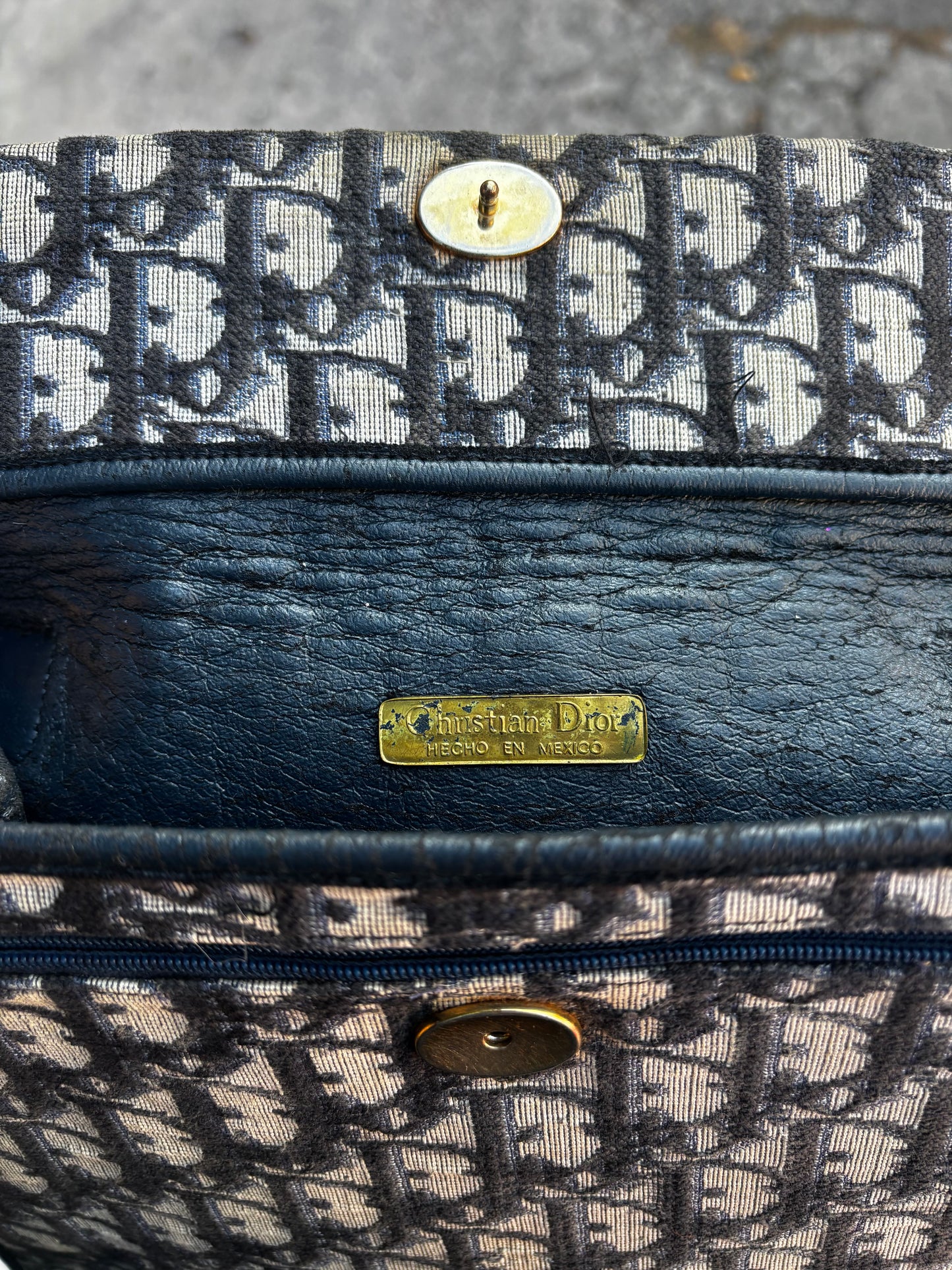 Christian Dior Oblique Monogram Vintage Bag