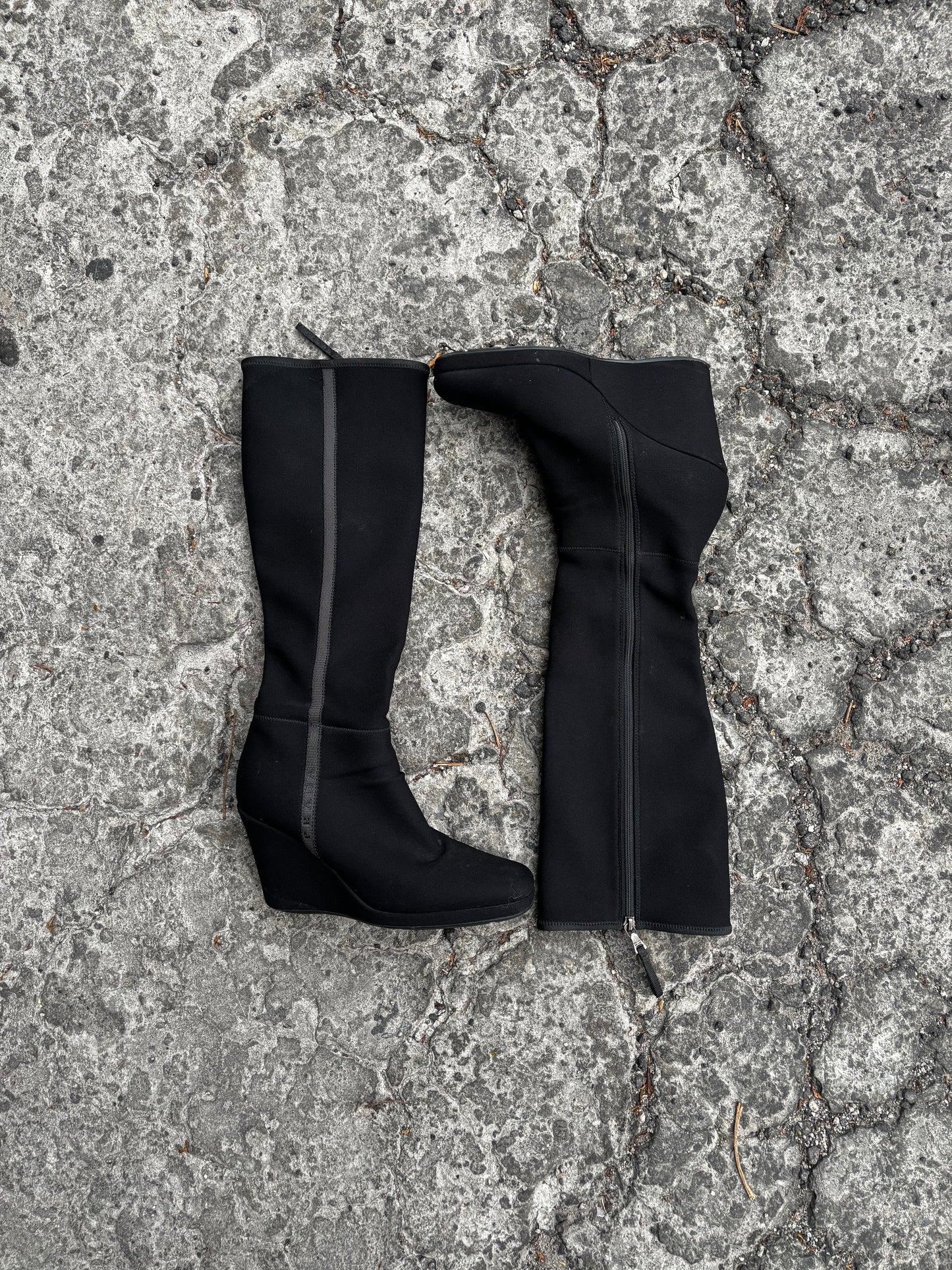 Prada Cup High boots