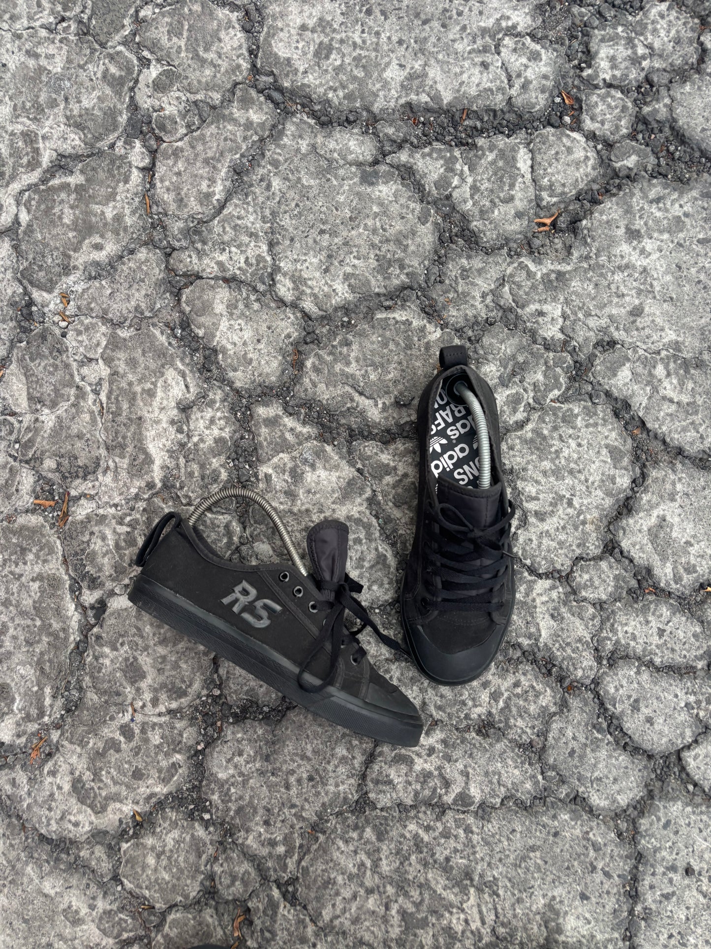 Adidas x Raf Simons Nizza Low - Black