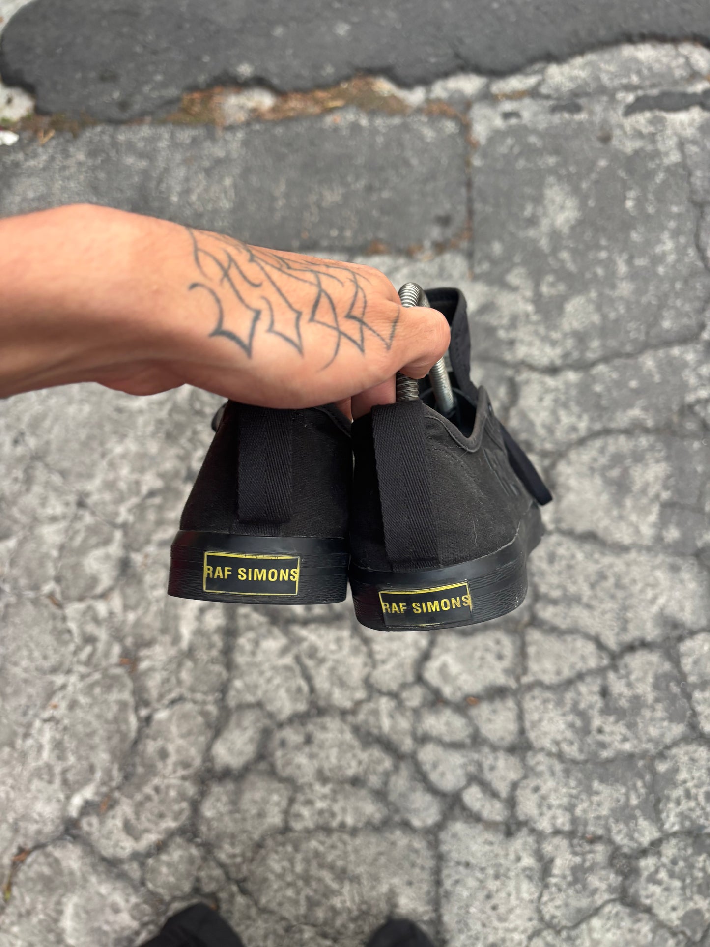 Adidas x Raf Simons Nizza Low - Black